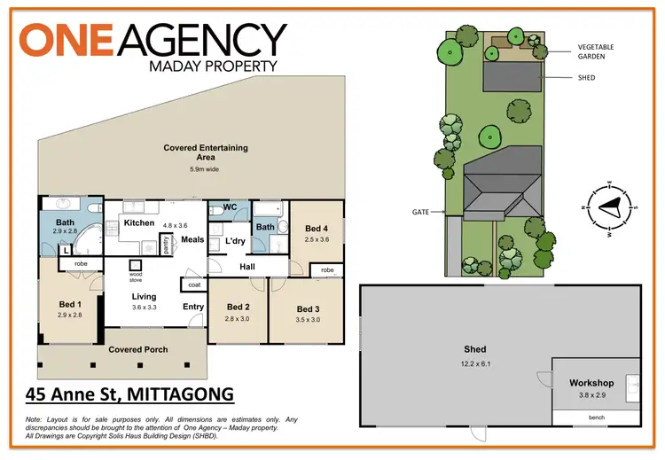 Floorplan of Homely house listing, 45 Anne Street, Mittagong NSW 2575