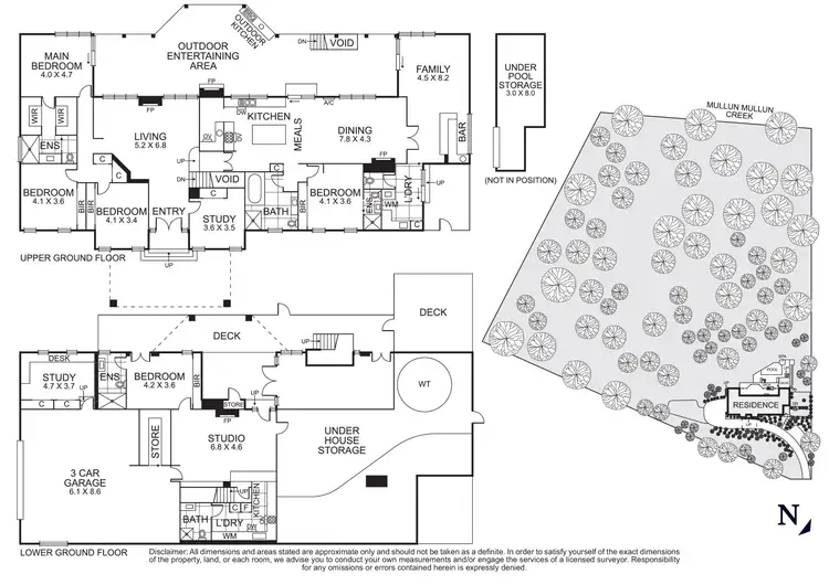Floorplan of Homely house listing, 3 Carel Court, Park Orchards VIC 3114