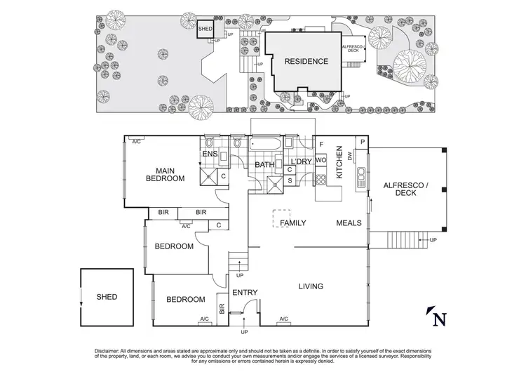 Floorplan of Homely house listing, 61 Cressy Street, Montmorency VIC 3094