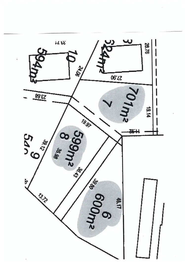 Floorplan of Homely land listing, Lot 7 Napier Street, Geilston Bay TAS 7015