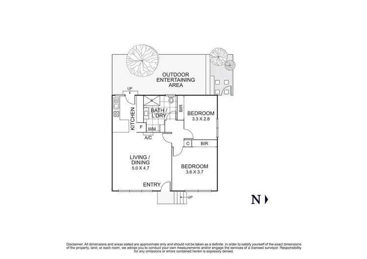 Floorplan of Homely unit listing, 3/12 Orient Avenue, Mitcham VIC 3132
