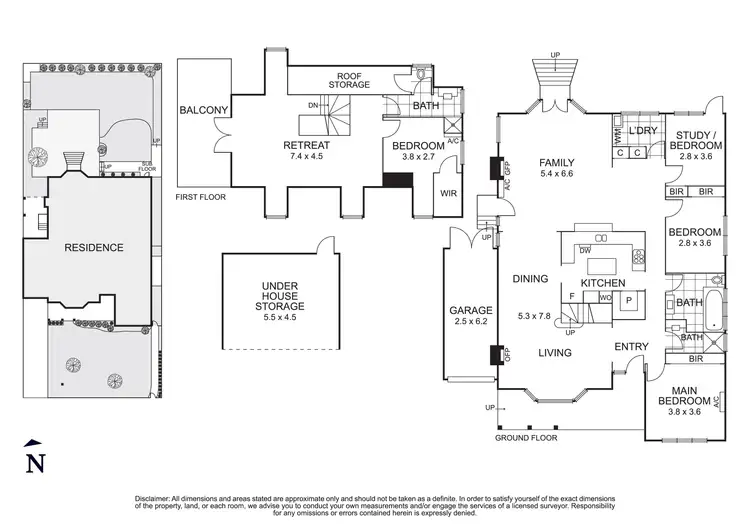 Floorplan of Homely house listing, 63 Bourke Street, Bulleen VIC 3105