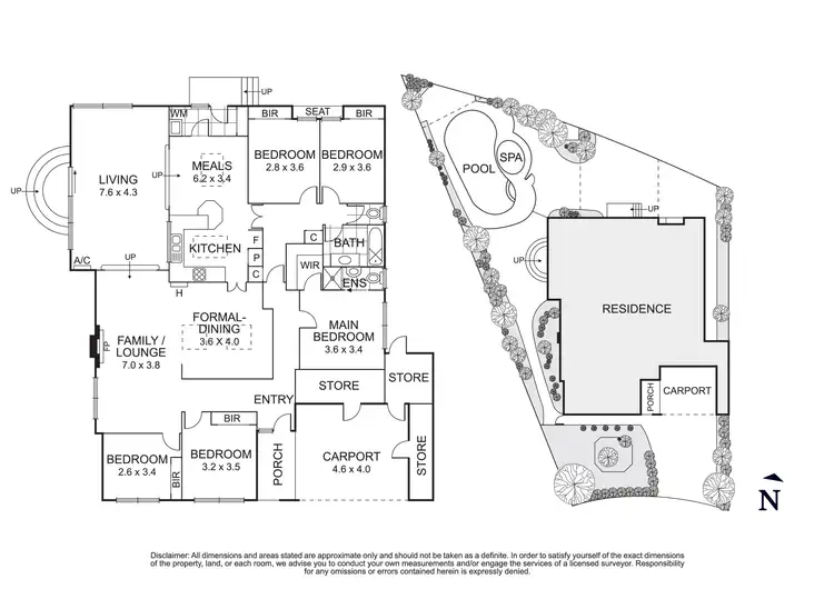 Floorplan of Homely house listing, 60 Rathmullen Quadrant, Doncaster VIC 3108