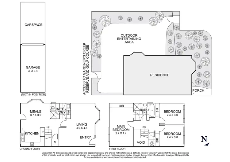 Floorplan of Homely townhouse listing, 7/166 Station Street, Box Hill South VIC 3128