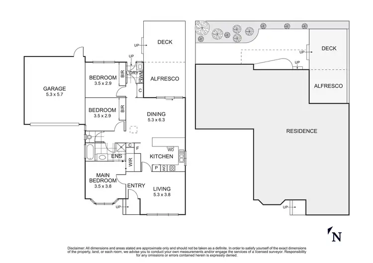 Floorplan of Homely unit listing, 4/25 Alma Street, Lower Plenty VIC 3093