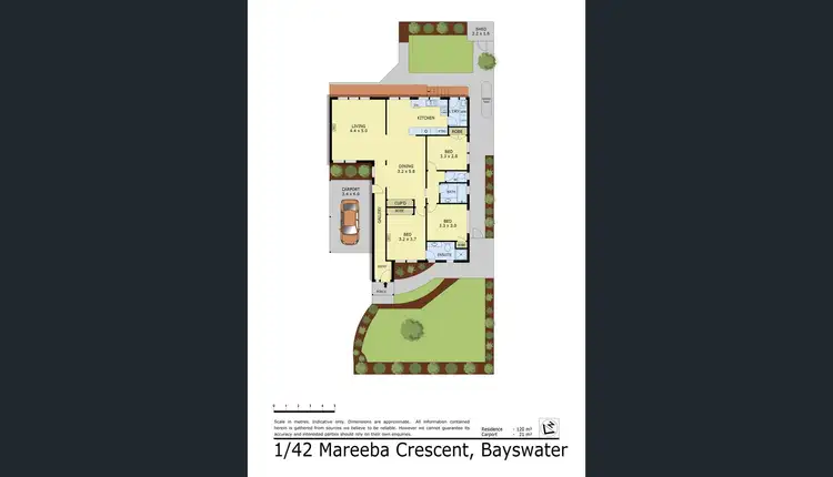 Floorplan of Homely house listing, 1/42 Mareeba Crescent, Bayswater VIC 3153