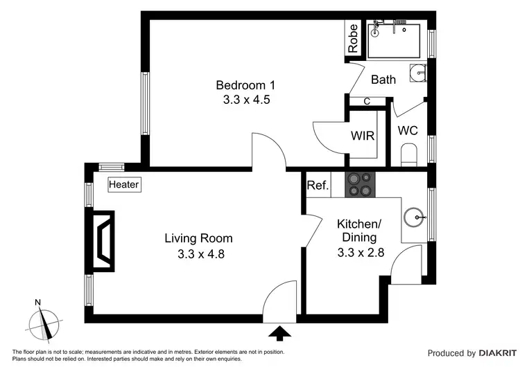 Floorplan of Homely apartment listing, 3/K7 High Street, Prahran VIC 3181
