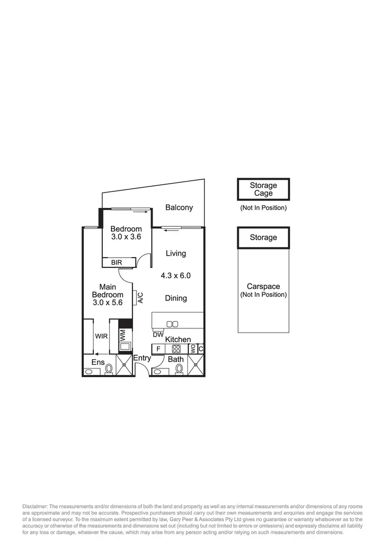 Floorplan of Homely apartment listing, 104/3-9 Elliott Avenue, Carnegie VIC 3163