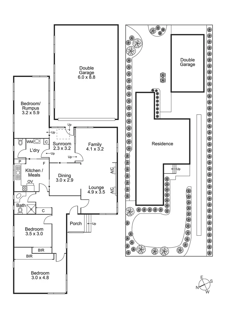 Floorplan of Homely house listing, 49 Welfare Parade, Glen Iris VIC 3146