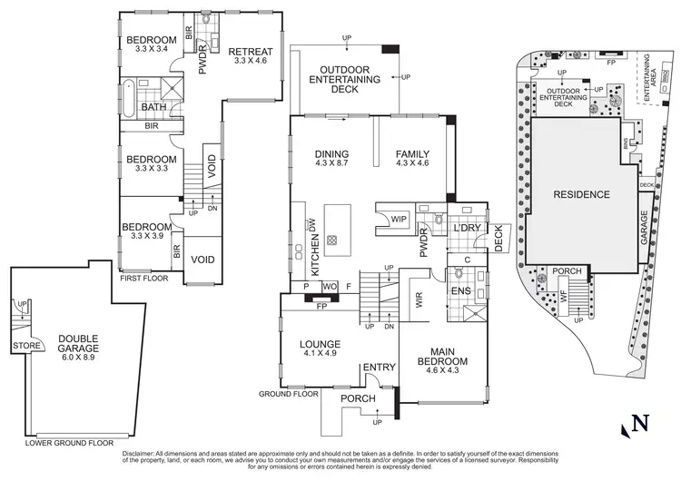Floorplan of Homely house listing, 20 Leane Drive, Eltham VIC 3095