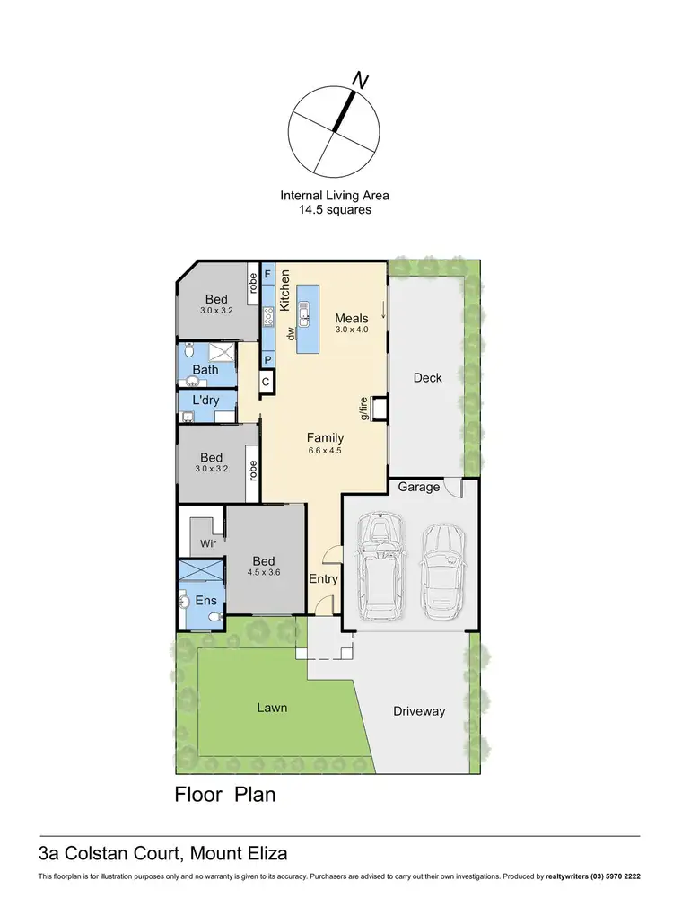 Floorplan of Homely house listing, 3A Colstan Court, Mount Eliza VIC 3930