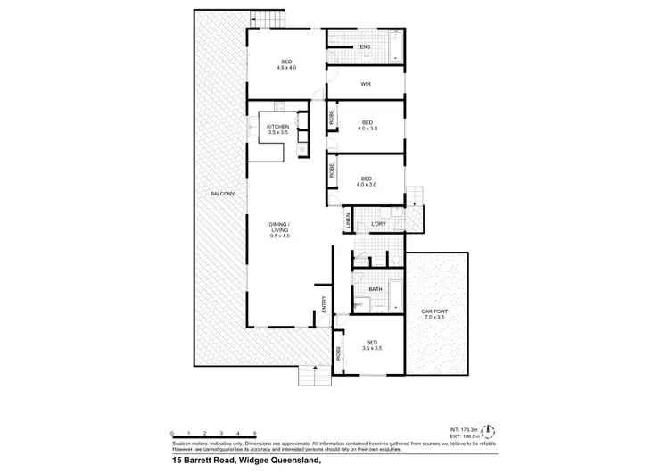 Floorplan of Homely rural property listing, 15 Barrett Road, Widgee QLD 4570