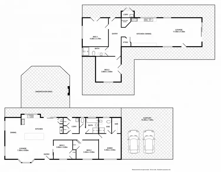 Floorplan of Homely house listing, 340 Fighting Gully Road, Beechworth VIC 3747