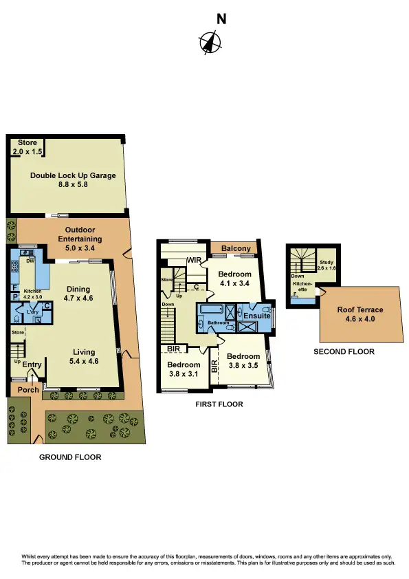 Floorplan of Homely house listing, 8 Pasco Street, Williamstown VIC 3016