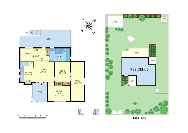Floorplan of Homely house listing, 19 Kay Street, Blairgowrie VIC 3942