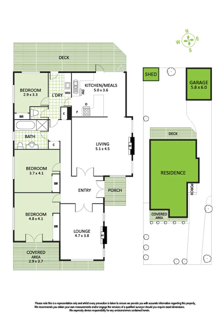 Floorplan of Homely house listing, 36 Lockhart Street, Caulfield VIC 3162