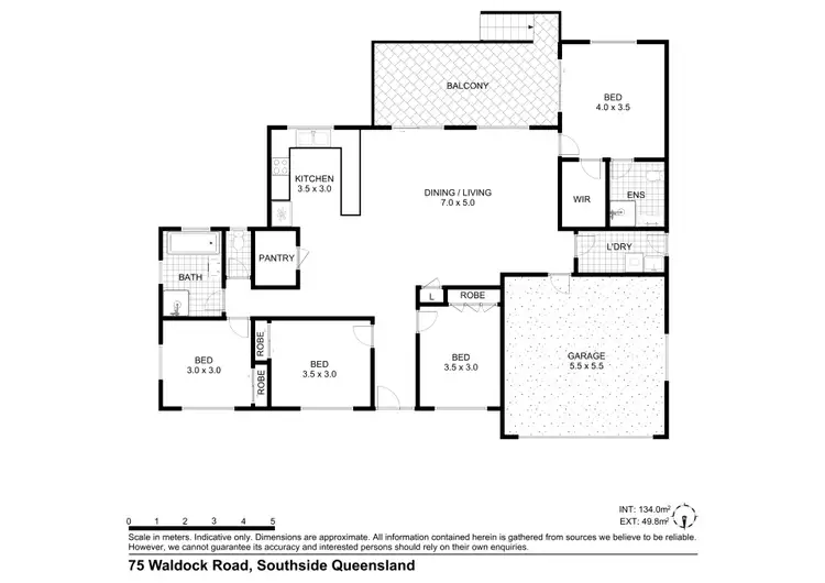 Floorplan of Homely house listing, 75 Waldock Road, Southside QLD 4570
