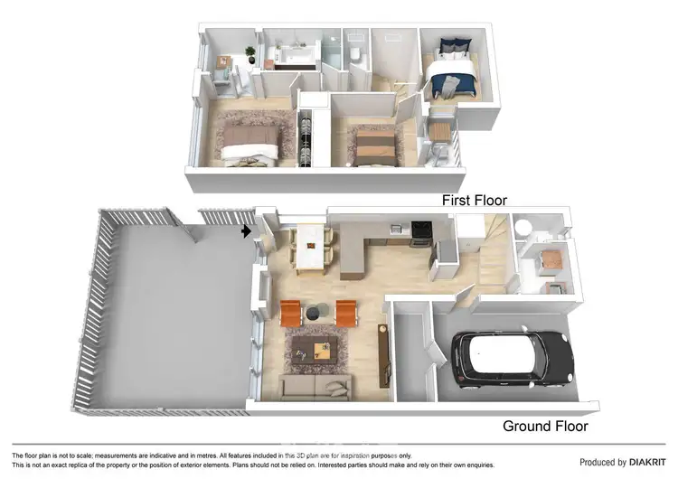 Floorplan of Homely townhouse listing, 15/39 Balston Street, Balaclava VIC 3183