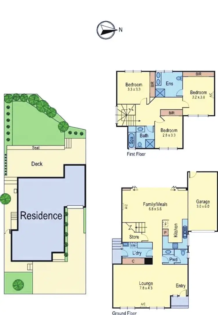 Floorplan of Homely house listing, 175 Bolton Street, Eltham VIC 3095