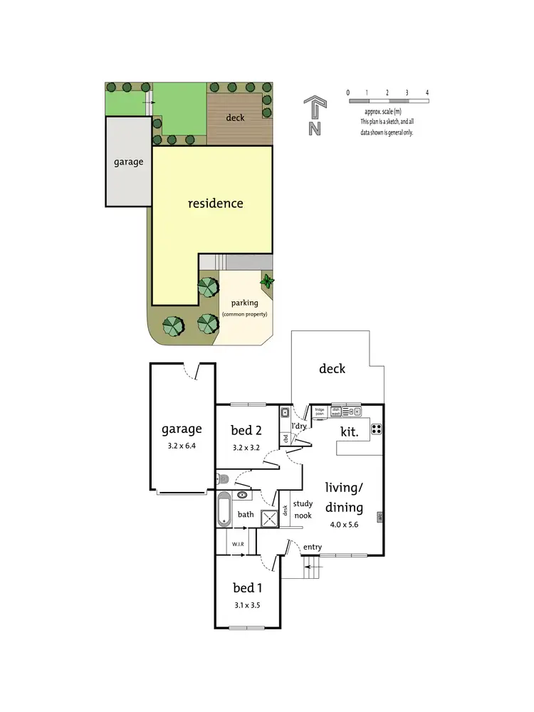 Floorplan of Homely unit listing, 3/4 Dublin Road, Ringwood East VIC 3135