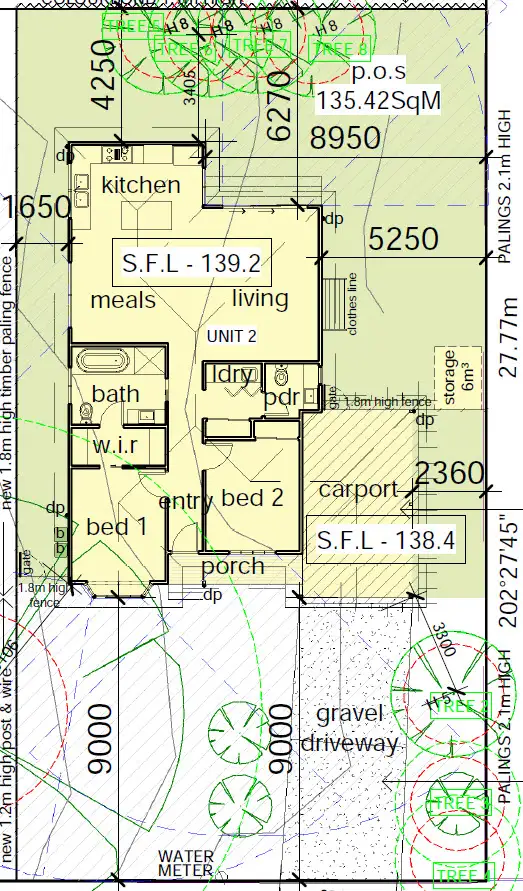 Floorplan of Homely land listing, 13 Hillview Street, Yarra Junction VIC 3797