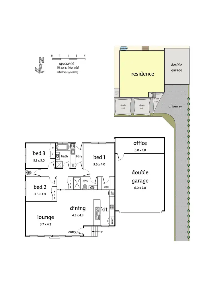 Floorplan of Homely unit listing, 62A Geoffrey Drive, Kilsyth VIC 3137