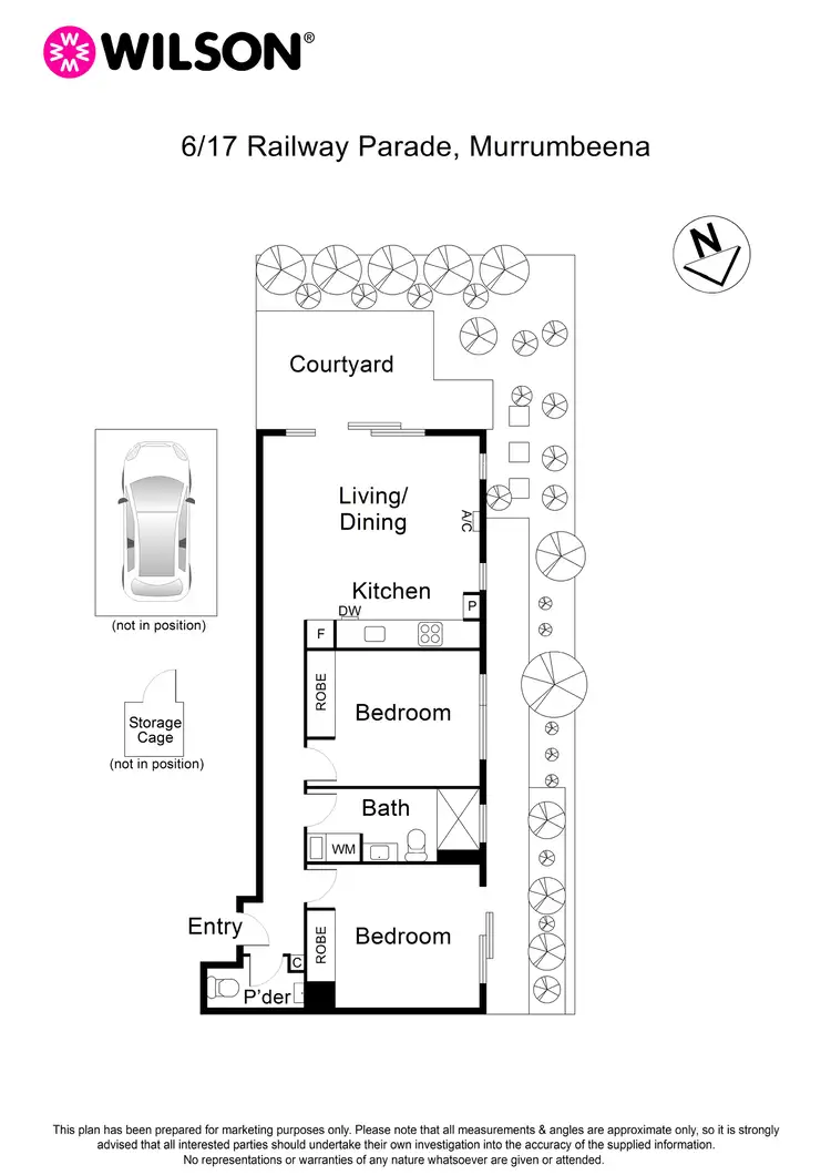 Floorplan of Homely apartment listing, 6/17 Railway Parade, Murrumbeena VIC 3163