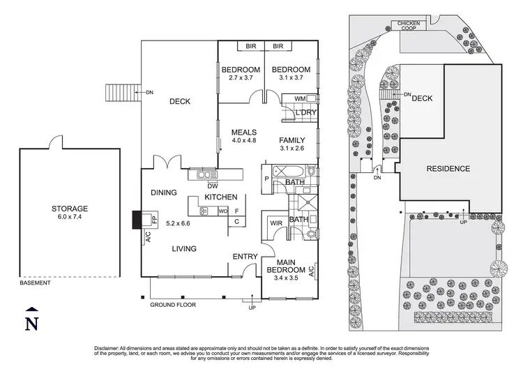 Floorplan of Homely house listing, 19 Grove Street, Eltham VIC 3095