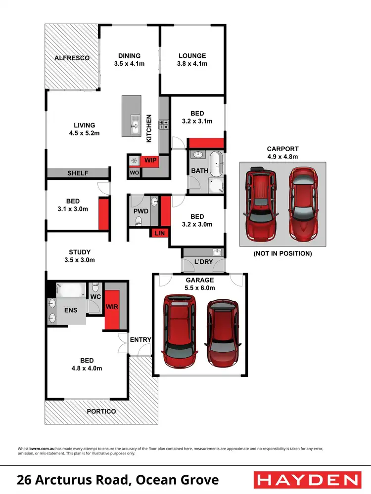 Floorplan of Homely land listing, 26 Arcturus Road, Ocean Grove VIC 3226