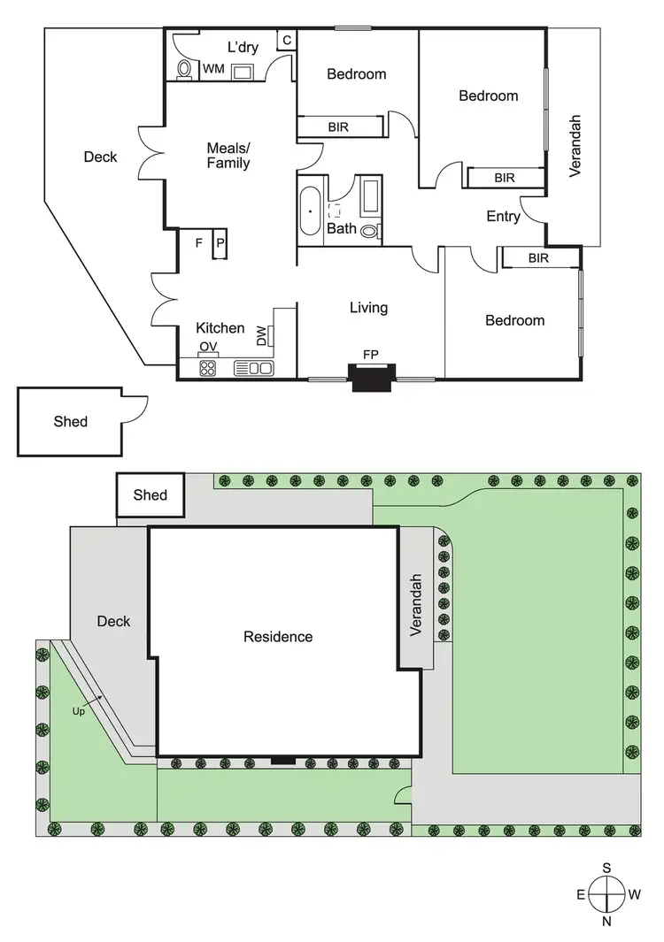 Floorplan of Homely house listing, 8 Milton Street, Bentleigh VIC 3204