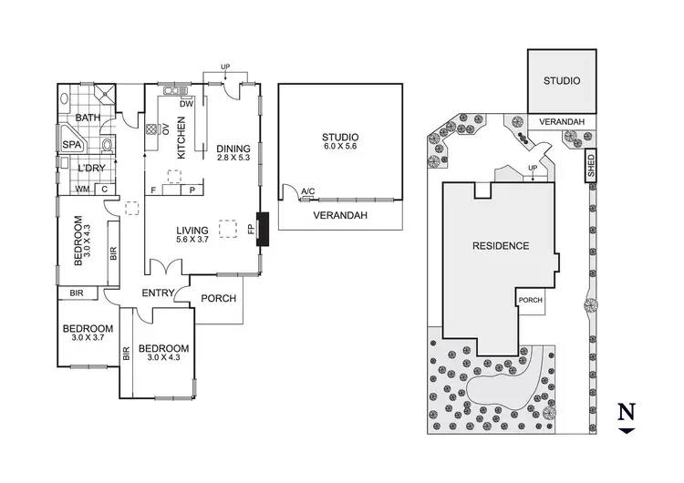 Floorplan of Homely house listing, 4 Brindisi Street, Mentone VIC 3194