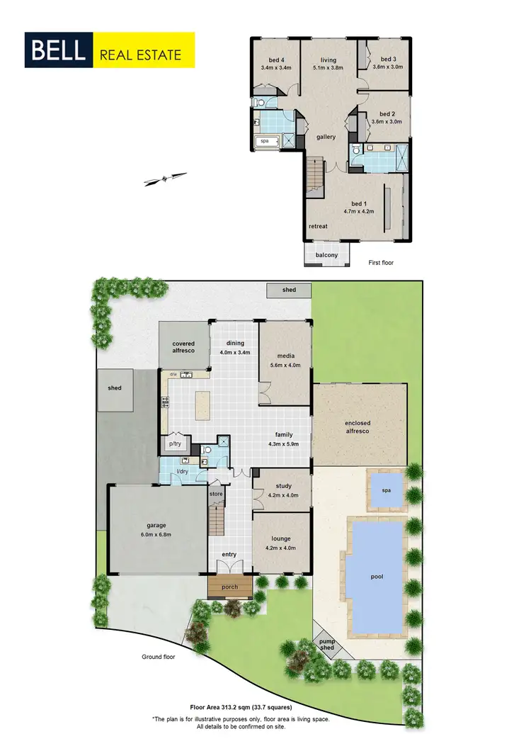 Floorplan of Homely house listing, 2 Heron Close, Pakenham VIC 3810