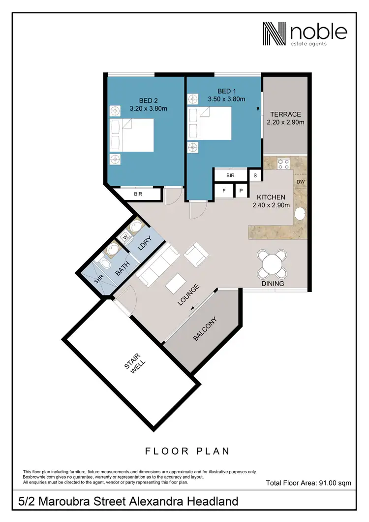 Floorplan of Homely apartment listing, 5/2 Maroubra Street, Maroochydore QLD 4558