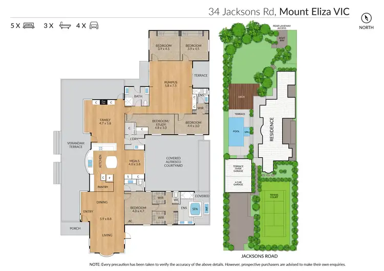 Floorplan of Homely house listing, 34 Jacksons Road, Mount Eliza VIC 3930