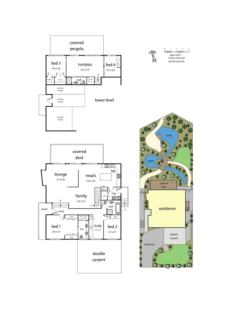 Floorplan of Homely house listing, 3 Harman Close, Doncaster East VIC 3109