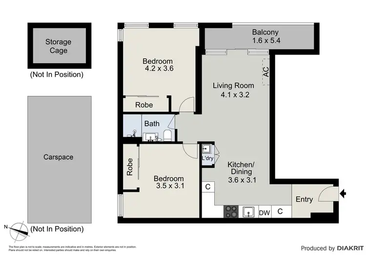 Floorplan of Homely apartment listing, 202/4 Station Street, Blackburn VIC 3130