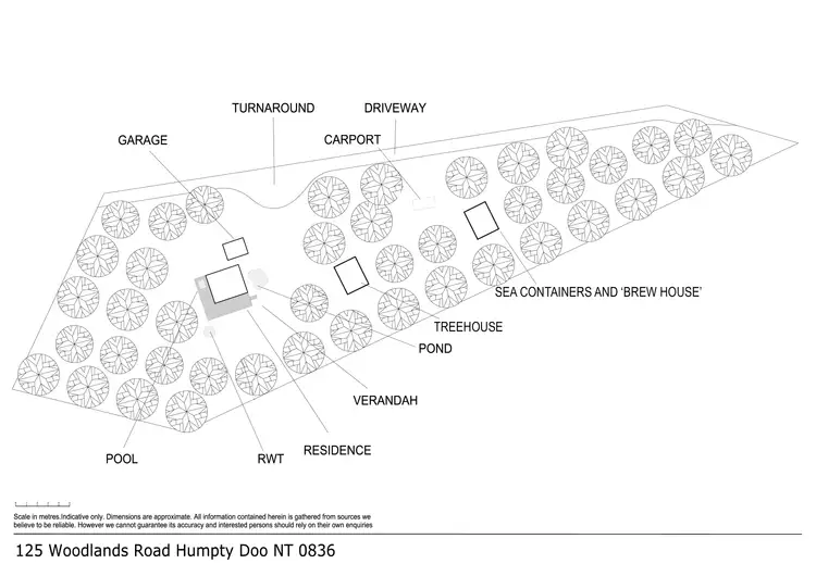 Floorplan of Homely house listing, 125 Woodlands Road, Humpty Doo NT 836