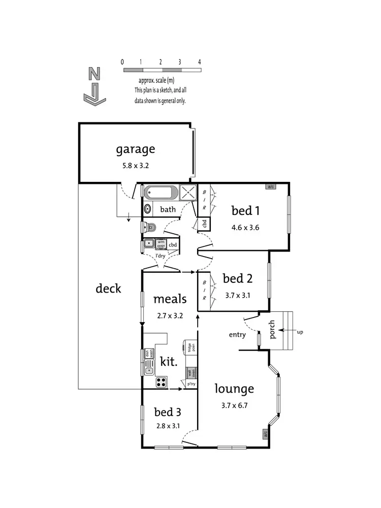 Floorplan of Homely unit listing, 1/258 Canterbury Road, Heathmont VIC 3135