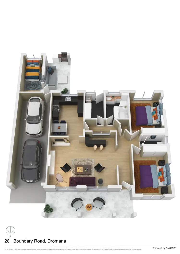 Floorplan of Homely house listing, 281 Boundary Road, Dromana VIC 3936