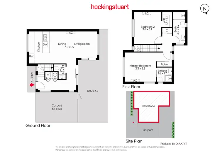 Floorplan of Homely townhouse listing, 2/84 Stanhope Street, West Footscray VIC 3012