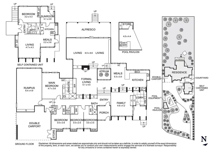 Floorplan of Homely rural property listing, 154 Old Eltham Road, Lower Plenty VIC 3093