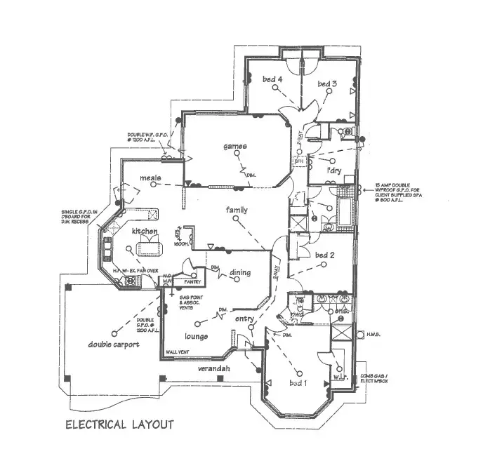 Floorplan of Homely house listing, 6 Mimosa Link, Glen Iris WA 6230