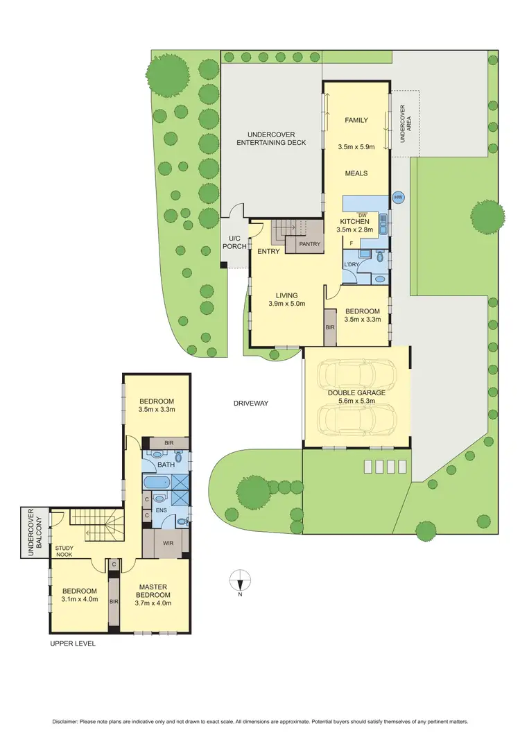 Floorplan of Homely townhouse listing, 18/311 - 323 Ryans Road, Eltham North VIC 3095