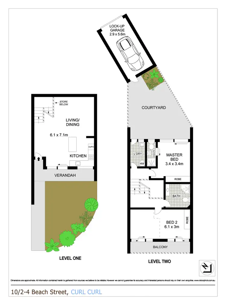 Floorplan of Homely house listing, 10/2-4 Beach Street, Curl Curl NSW 2096