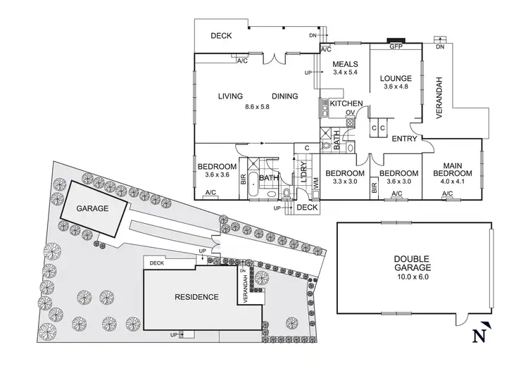 Floorplan of Homely house listing, 25 Morley Crescent, Box Hill North VIC 3129
