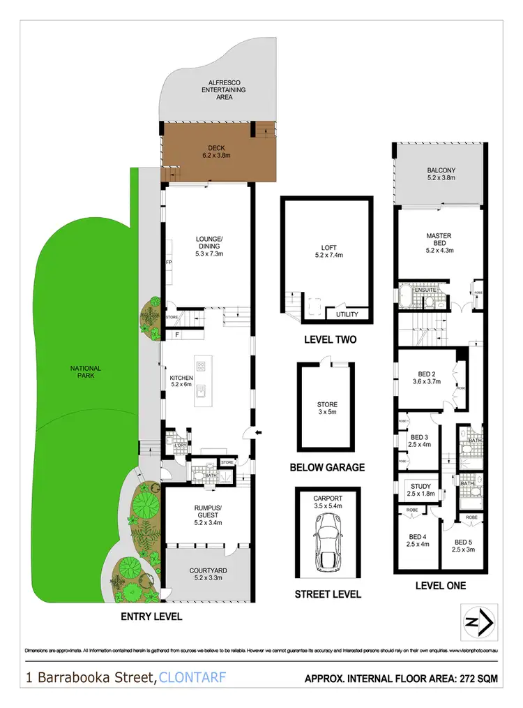 Floorplan of Homely house listing, 1 Barrabooka Street, Clontarf NSW 2093