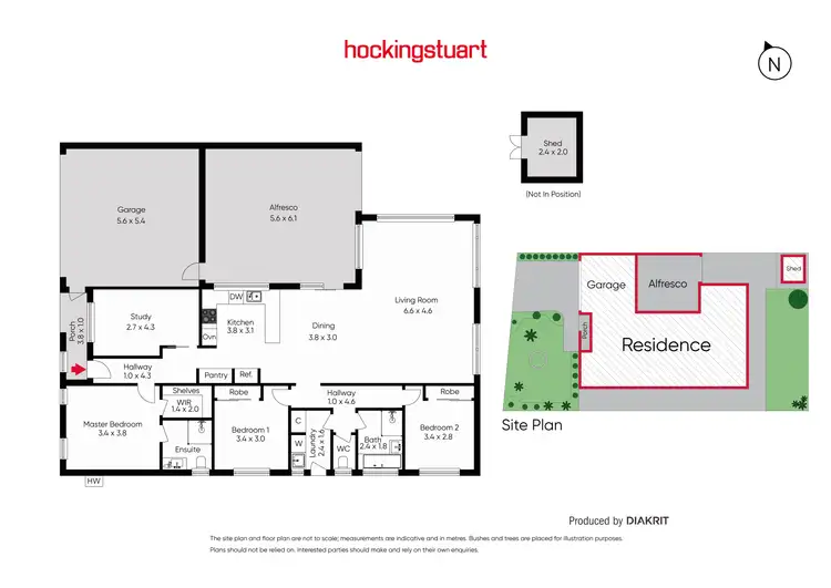 Floorplan of Homely house listing, 10 Glenaire Crescent, Cranbourne West VIC 3977