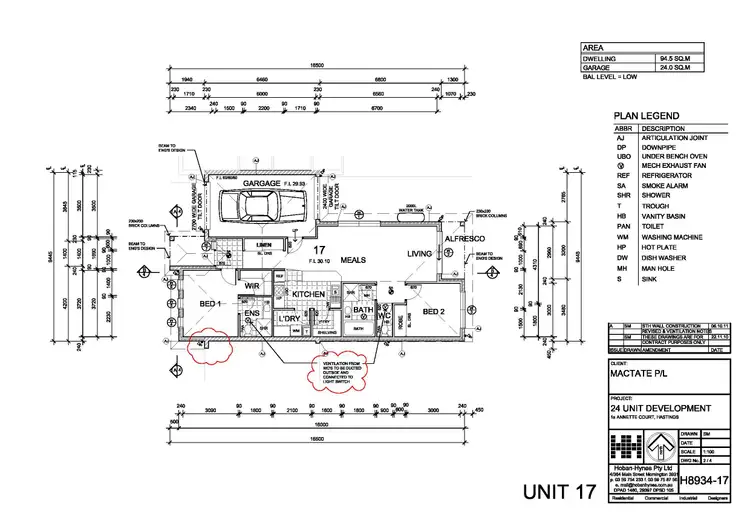 Floorplan of Homely unit listing, 18/1a Annette Court, Hastings VIC 3915