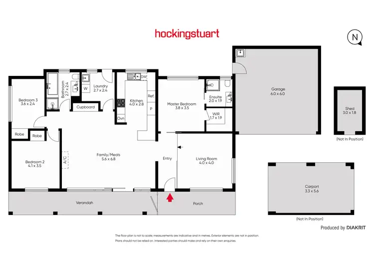 Floorplan of Homely house listing, 64 Settlers Way, Frankston South VIC 3199