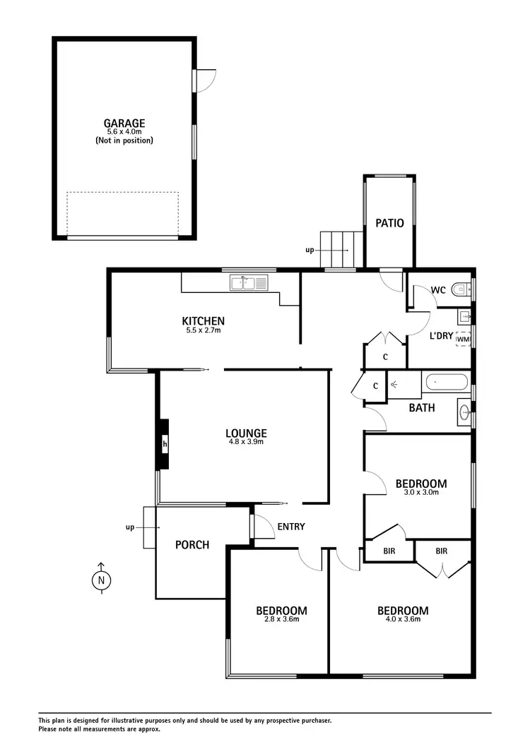 Floorplan of Homely house listing, 129 Nepean Street, Greensborough VIC 3088